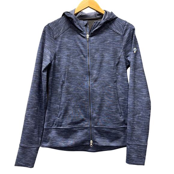 Zero Restriction Golf Jacket Womens Small Blue Esmae Activewear Full Zip + Logo - Picture 1 of 10